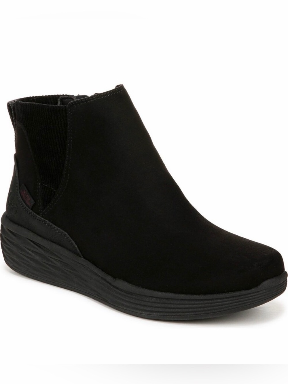 Ryka  Noelle Next Wedge Ankle Boots Black Size 8